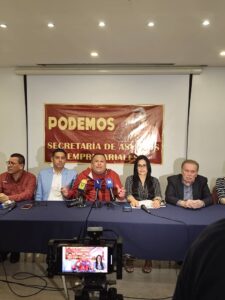 Lee más sobre el artículo Desde Podemos hacen «votos por la paz de Venezuela en el tercer mandato de Maduro»